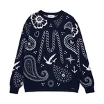 Вязаный свитер Makia Beam, синий - фото 3