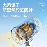 Фен RD7616 1600W с постоянной температурой Sid, White - фото 5