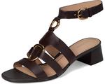 Туфли Cole Haan Lyanna Link Ankle Strap Sandals, цвет Dark Chocolate Leather - фото 7