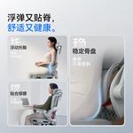 Эргономичное кресло SIHOO B100Pro Gray, Slingshot Lumbar Pillow + 4D Armrest - фото 6