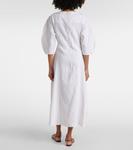 Льняное платье миди Jil Sander, Optic White - фото 3
