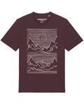 Рубашка Watapparel Mountains, Wine Red - фото