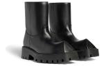 Кроссовки rhino booties 'black smooth calfskin' Balenciaga, черный - фото 3
