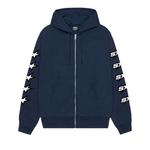Худи Stussy Speedway Zip Hoodie, Navy - фото