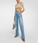 Замшевые ботильоны Rabanne, коричневый - фото 2