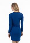 Платье-футляр MINI AUS faina, синий - фото