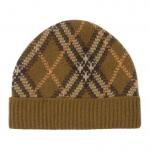 Шапка в клетку Burberry, коричневый - фото 5
