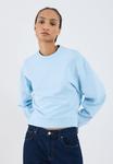 Толстовка Even&Odd Sweatshirt, Baby Blue Washed/Light Blue - фото