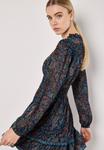 Платье Apricot PAISLEY RUFFLE MINI, Navy/Dark Blue - фото 4