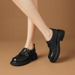 Лоферы женские черные Rosa Bianca - фото 4