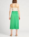 Юбка миди Forte_Forte, зеленый - фото 3