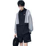 Куртка унисекс Champion, черная в стиле пэчворк - фото 9