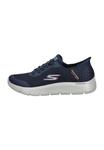 Кроссовки Skechers Trainers, Navy And Grey Textile/Synthetic/Dark Blue - фото