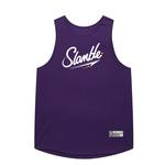 Безрукавный жилет-майка унисекс Slamble, фиолетовый - фото 2