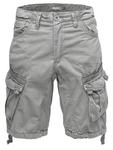 Тканевые шорты REPUBLIX, светло-серый - фото