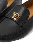 Versace лоферы с декором Medusa, черный - фото 4