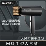 Фен для волос Yongri, White - фото 10