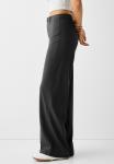 Брюки WIDE-LEG TAILORED Bershka, цвет mottled dark grey - фото 5