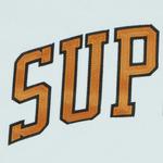 Толстовка с капюшоном и рукавами Supreme, цвет Бледно-синий - фото 3