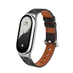 Biaodaige Часы Strap Xiaomi Compatibility Genuine Leather Material 205mm, Black - фото