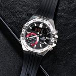 Мужские часы EDIFICE Black ECB-10YP-1APR CASIO - фото 7