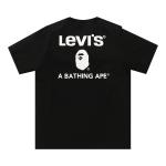 Футболка BAPE x Levis Черная - фото 2