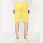 Зауженные шорты чиносы Boss, желтый - фото 3