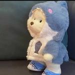 Трансформирующаяся плюшевая игрушка Shark Bear Dinosaur Lily Bear Warrior, высота 30 см Nodding Bud Bug - фото 7