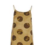 Платье миди с принтом на тонких бретелях UMA WANG, коричневый - фото 5