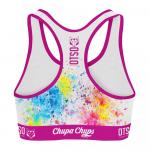 Спортивный топ Otso Chupa Chups Paint, розовый - фото 2