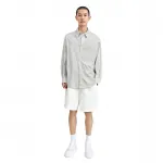 Рубашка на пуговицах с длинными рукавами Acne Studios, серо-белый - фото 7