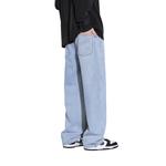 Джинсы Unisex 30BRAID, потертые черные - фото 4