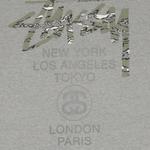 Футболка Stussy World Tour Camo 'Grey', серый - фото 3