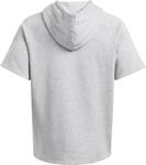 Толстовка с капюшоном Under Armour Rival Fleece, (012) Mod Gray Light Heather/White - фото 3