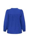 Блуза Kaffe Curve Blouse, Surf The Web/Blue - фото 6