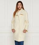 Шерстяное пальто Liu Jo, экрю - фото 3