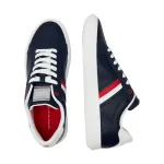 Кожаные кроссовки Tommy Hilfiger, синий - фото 3