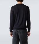 Свитер из чистой шерсти Prada, Bleu - фото 4