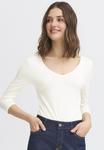 Топ Fransa DOTTA TEE, Antique/Off-White - фото