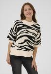 Джемпер Kaffe Jumper, Turtledove Black Animal/Beige - фото