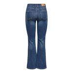 Джинсы Jdy New Flora Neela Life High Waist Flared, синий - фото 4