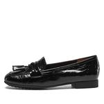 Лоферы женские серебристые YEARCON, Black - фото