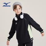 Детский свитшот Mizuno, черный - фото 4
