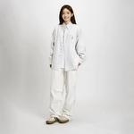 Футболка унисекс RickyisClown, зеленая в белую полоску - фото 6