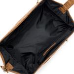 Ameri Сумка через плечо из кожи с тиснением под крокодила Ameri Leather, цвет Brown Croc Print - фото 3