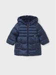 Пуховик стандартного кроя Mayoral, синий - фото