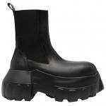 RICK OWENS RO Short Chelsea Boots мужские черные - фото 3