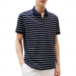 Поло в полоску Tommy Hilfiger, синий - фото 2