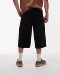 Джинсовые шорты Topman черного цвета - фото 3