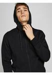 Толстовка на молнии Jack & Jones, черный - фото 4